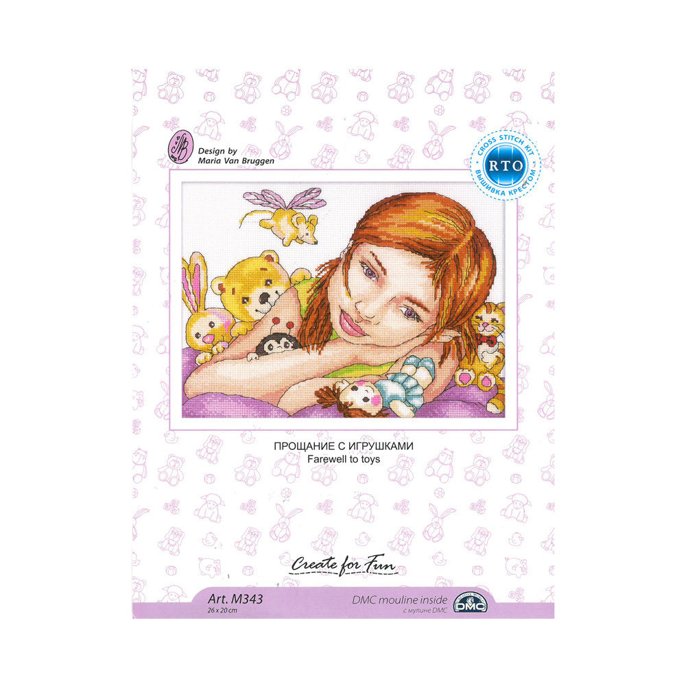 RTO Baltic 26 x 20 cm Oyuncak Desenli Etamin Kiti - M343