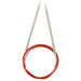 ChiaoGoo Knit Red 4,50 mm 100 cm Paslanmaz Çelik Misinalı Şiş - 6040-7