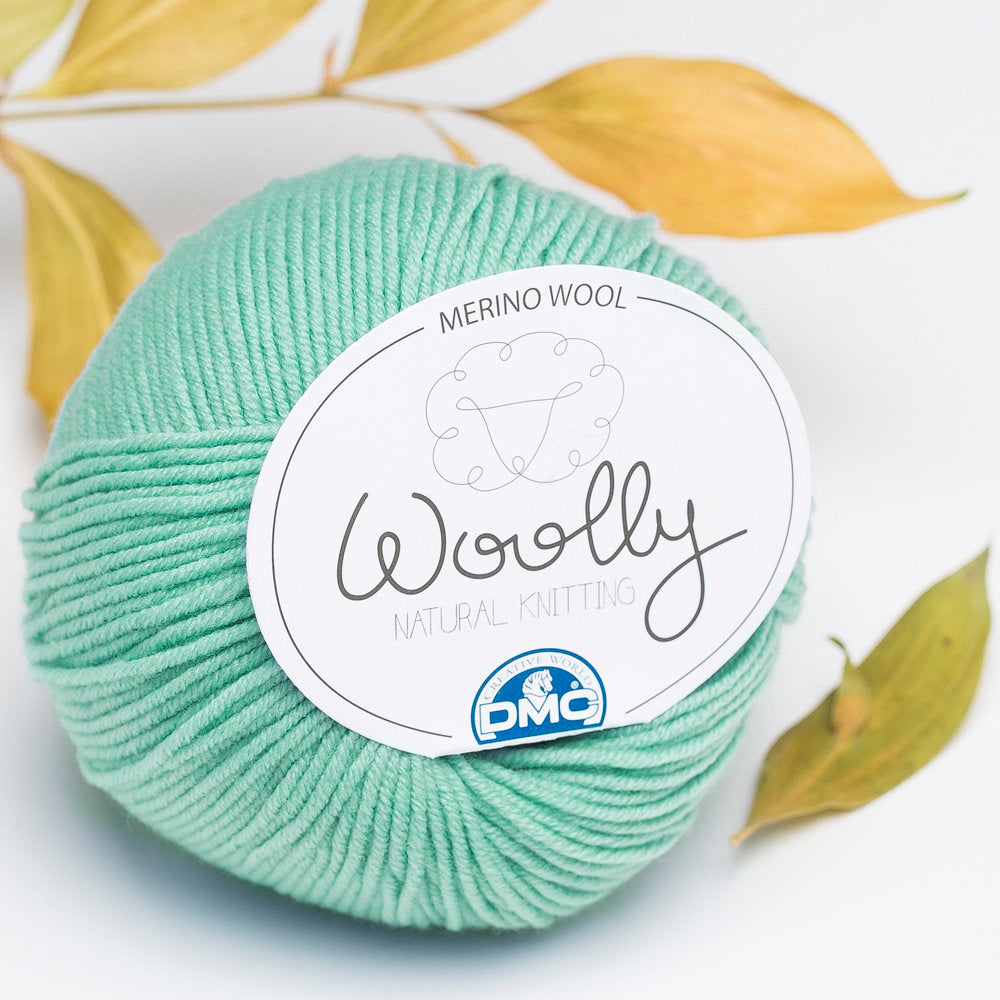 DMC Woolly Su Yeşili Merino Bebek Yünü - 073