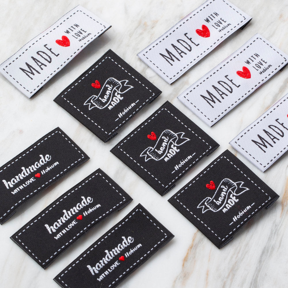 Hobium 10'lu HandMade Etiket