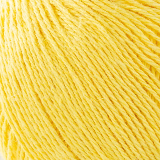 La Mia Linen Cotton Sarı El Örgü İpi - L160
