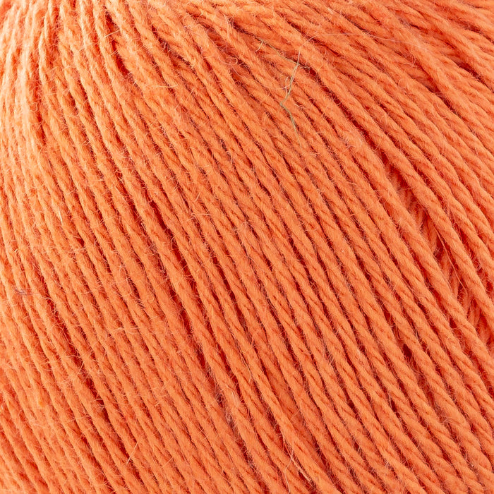 La Mia Linen Cotton Turuncu El Örgü İpi - L151