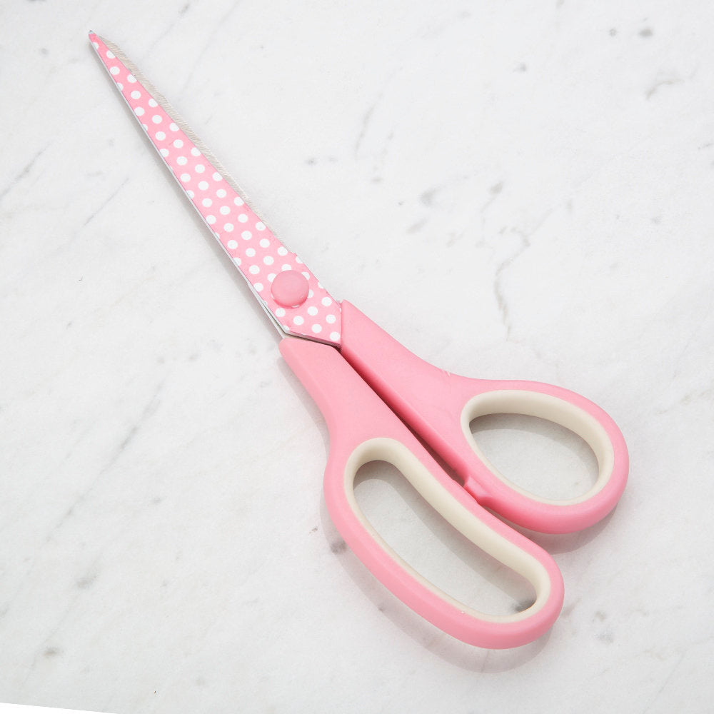 Kartopu 21 cm Pembe Desenli Makas - K021.1.0028