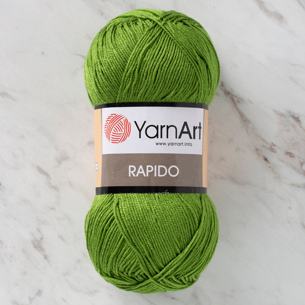 Yarnart Rapido Yeşil El Örgü İpi - 674