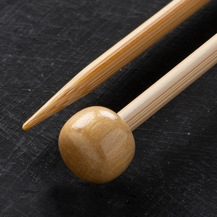 Kartopu Bamboo 33 cm 3.5 mm Ahşap Japon Örgü Şişi