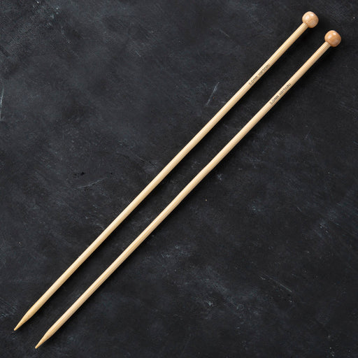 Kartopu Bamboo 33 cm 5 mm Ahşap Japon Örgü Şişi