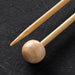 Kartopu Bamboo 33 cm 2.5 mm Ahşap Japon Örgü Şişi