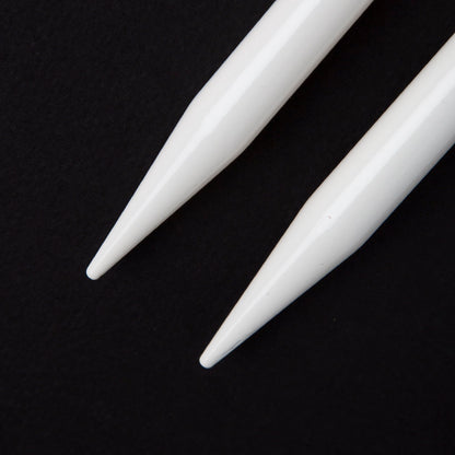 Kartopu 12 mm 40 cm Beyaz Alüminyum Örgü Şişi