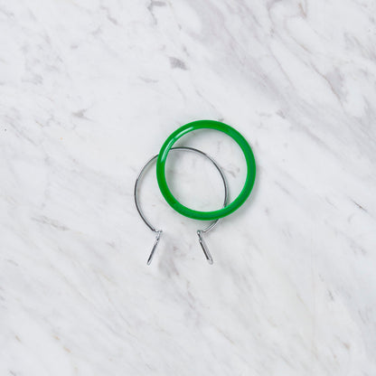 Nurge 58 mm Yeşil Küçük Metal Nakış Kasnak