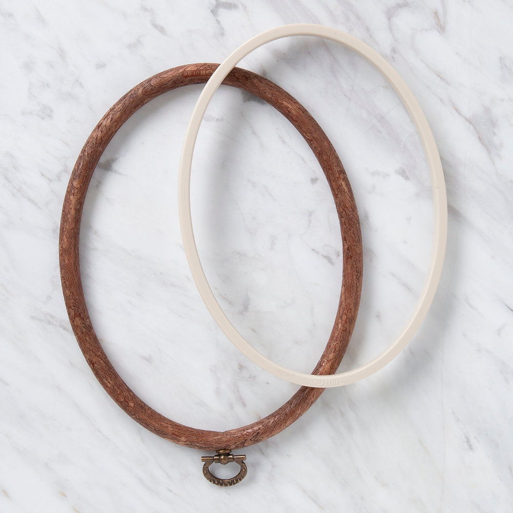 Nurge Plastik Pano Oval Kasnak No.3 