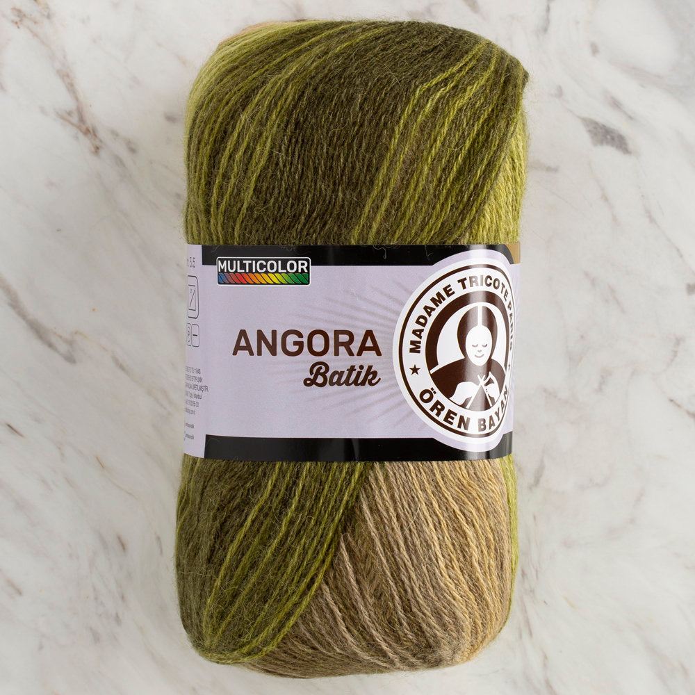 Örenbayan Angora Batik Ebruli El Örgü İpi - 859