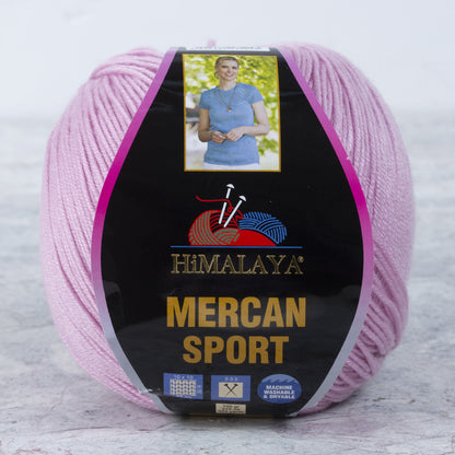 Himalaya Mercan Sport Gül Kurusu El Örgü İpi - 101-37