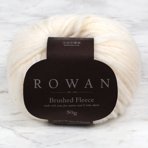 Rowan Brushed Fleece 50gr Ekru El Örgü İpi - 251