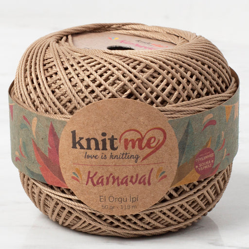 Knit Me Karnaval Küf Yeşili El Örgü İpi - 00088