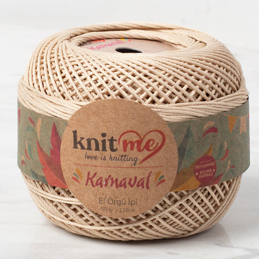 Knit Me Karnaval Taş Rengi El Örgü İpi - 02812