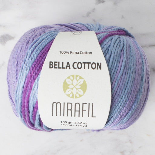Mirafil Bella Cotton Büyülü Mor El Örgü İpi - 10