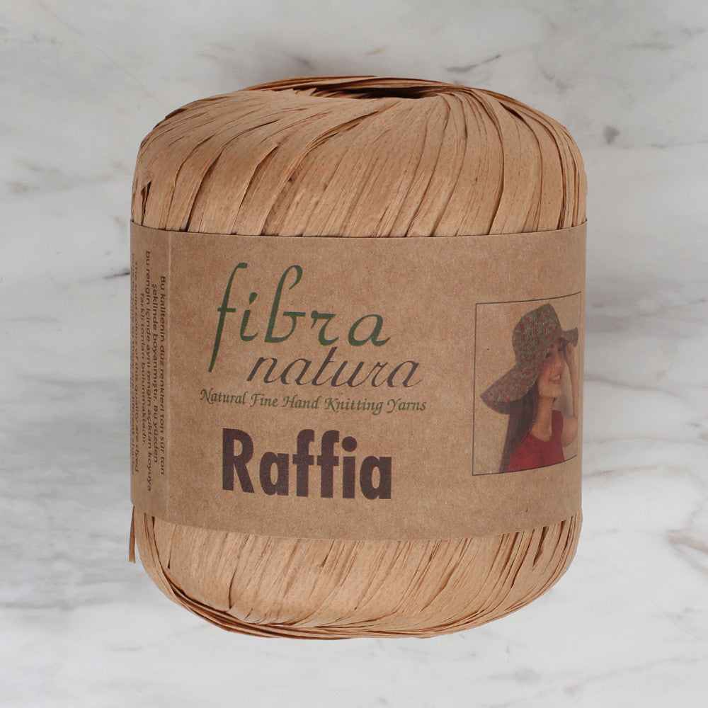 Fibra Natura Raffia 40gr Bej Kağıt İp - 116-14