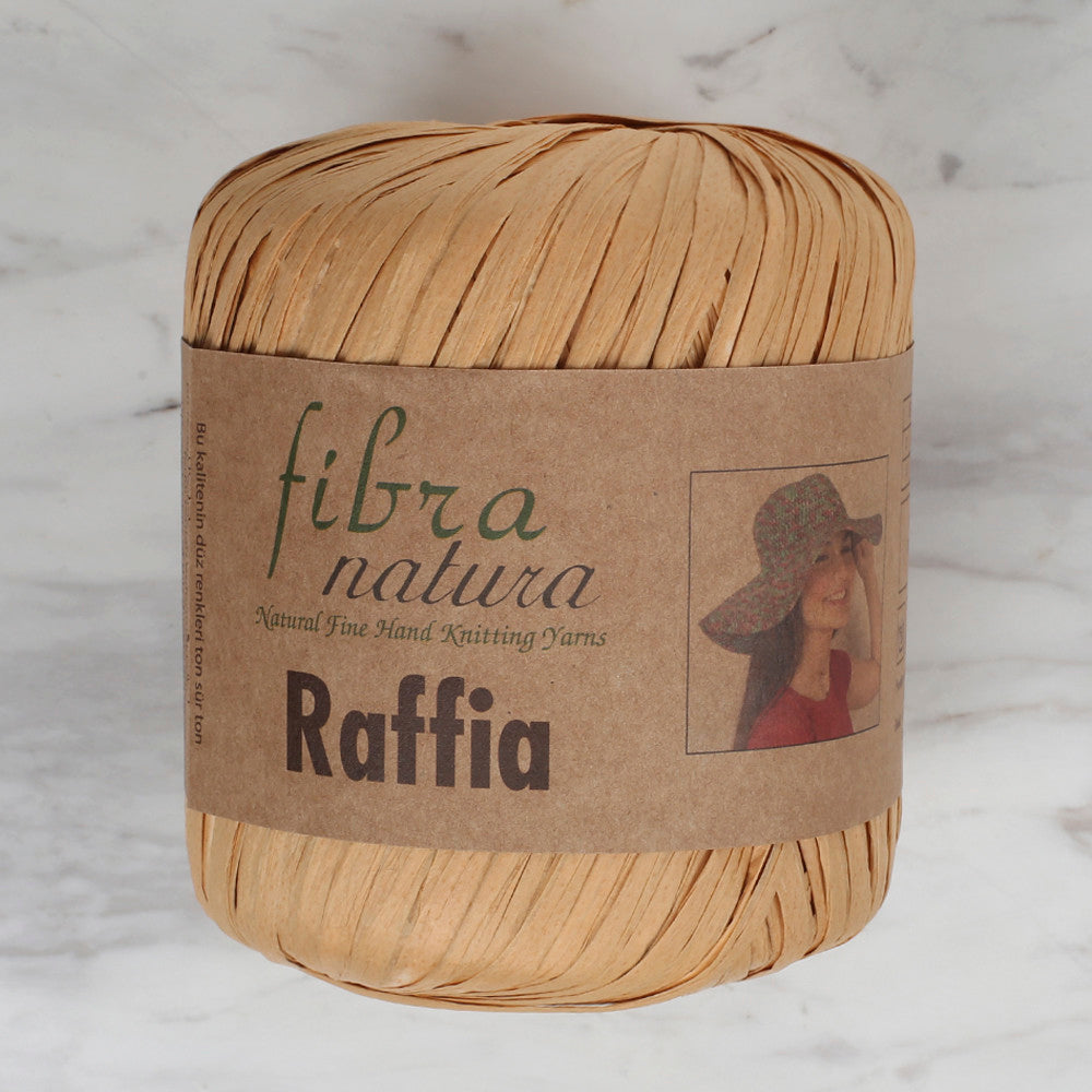 Fibra Natura Raffia 40gr Bej Kağıt İp - 116-22
