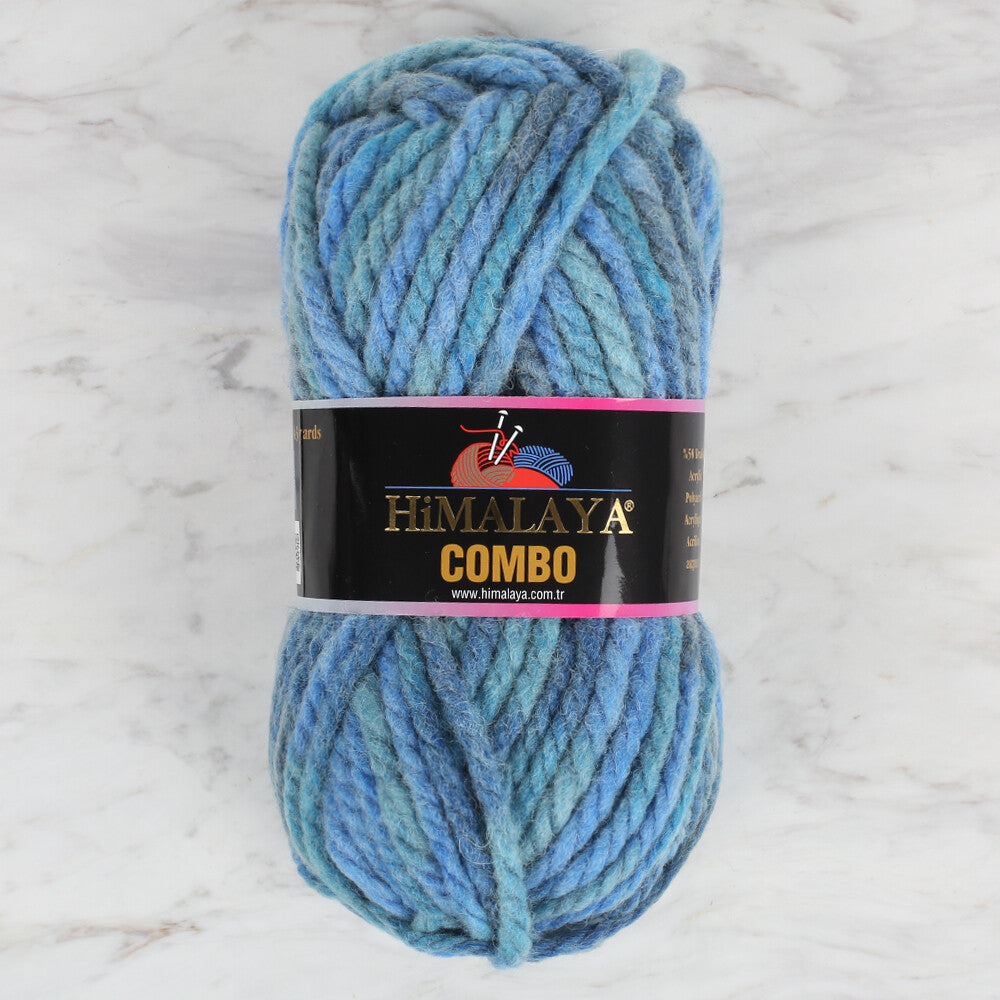 Himalaya Combo Ebruli El Örgü İpi -52704