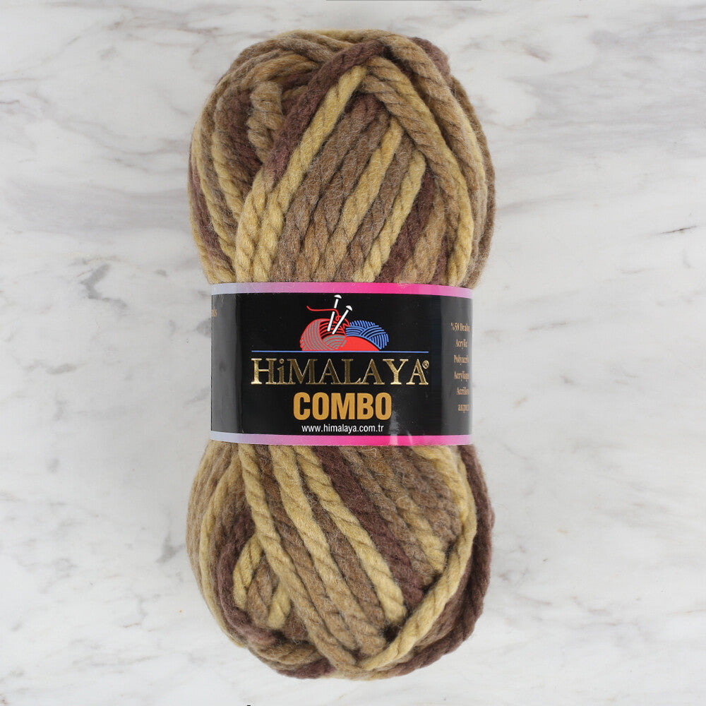 Himalaya Combo Ebruli El Örgü İpi -06