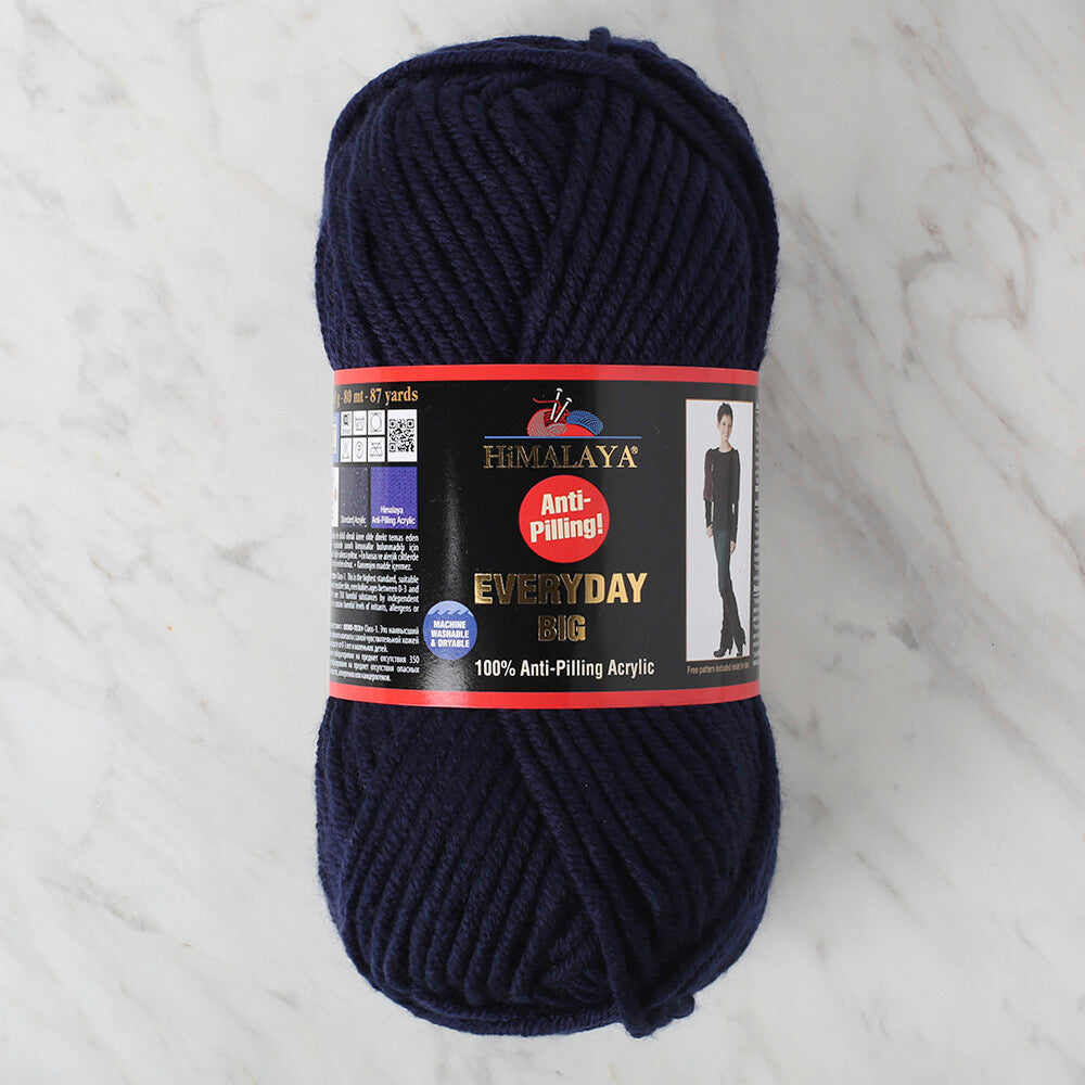 Himalaya Everyday Big Lacivert El Örgü İpi - 70823