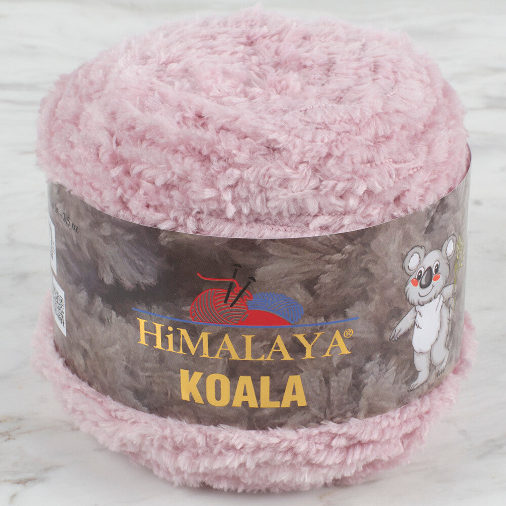 Himalaya Koala Pudra Pembe El Örgü İpi -75731