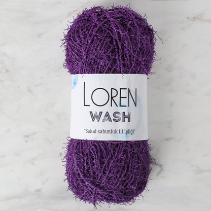 Loren Wash Mor El Örgü İpi - R093