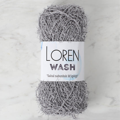 Loren Wash Gri El Örgü İpi - R082