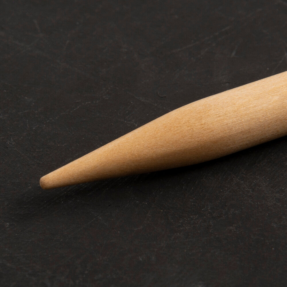 KnitPro Basix Birch Huş Ağacı 8mm 120cm Misinalı Şiş - 35355