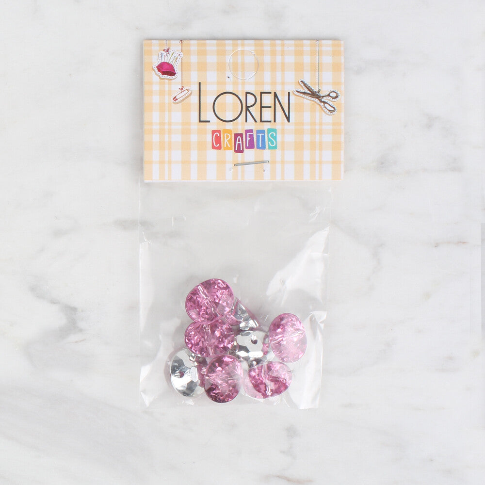 Loren Crafts 8'li pembe - 238