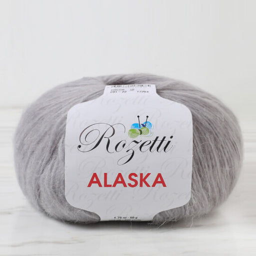 Rozetti Alaska Gri El Örgü İpi - 231-22