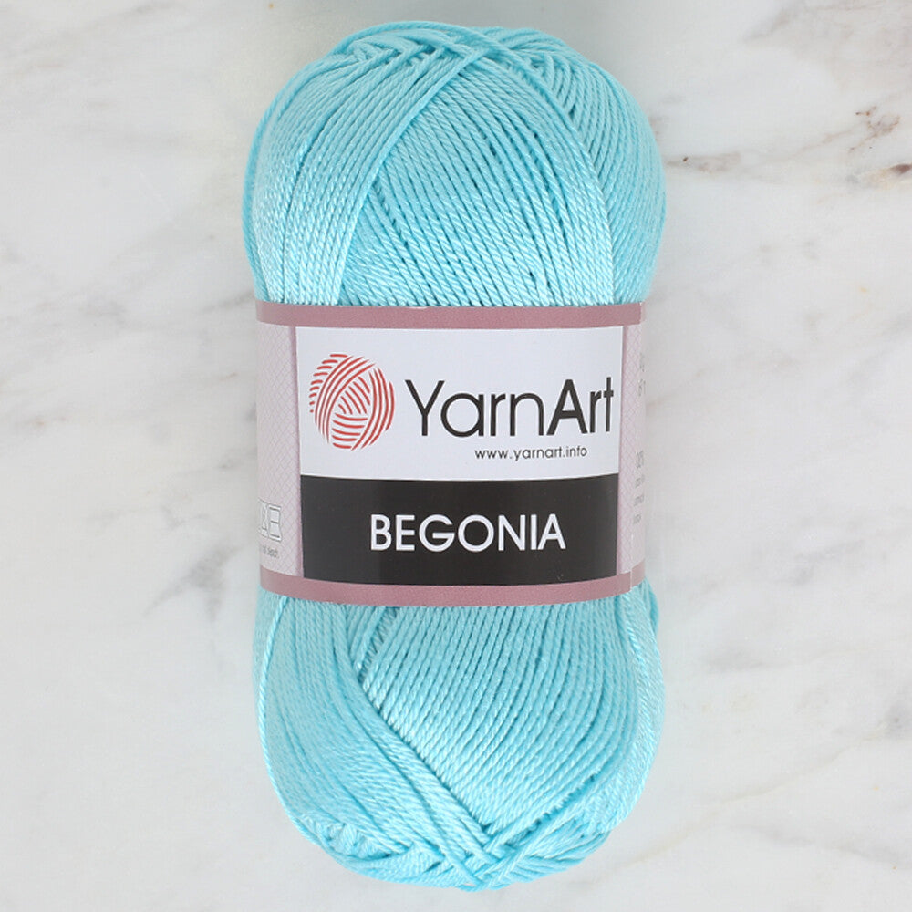 YarnArt Begonia 50gr Mavi El Örgü İpi - 5353