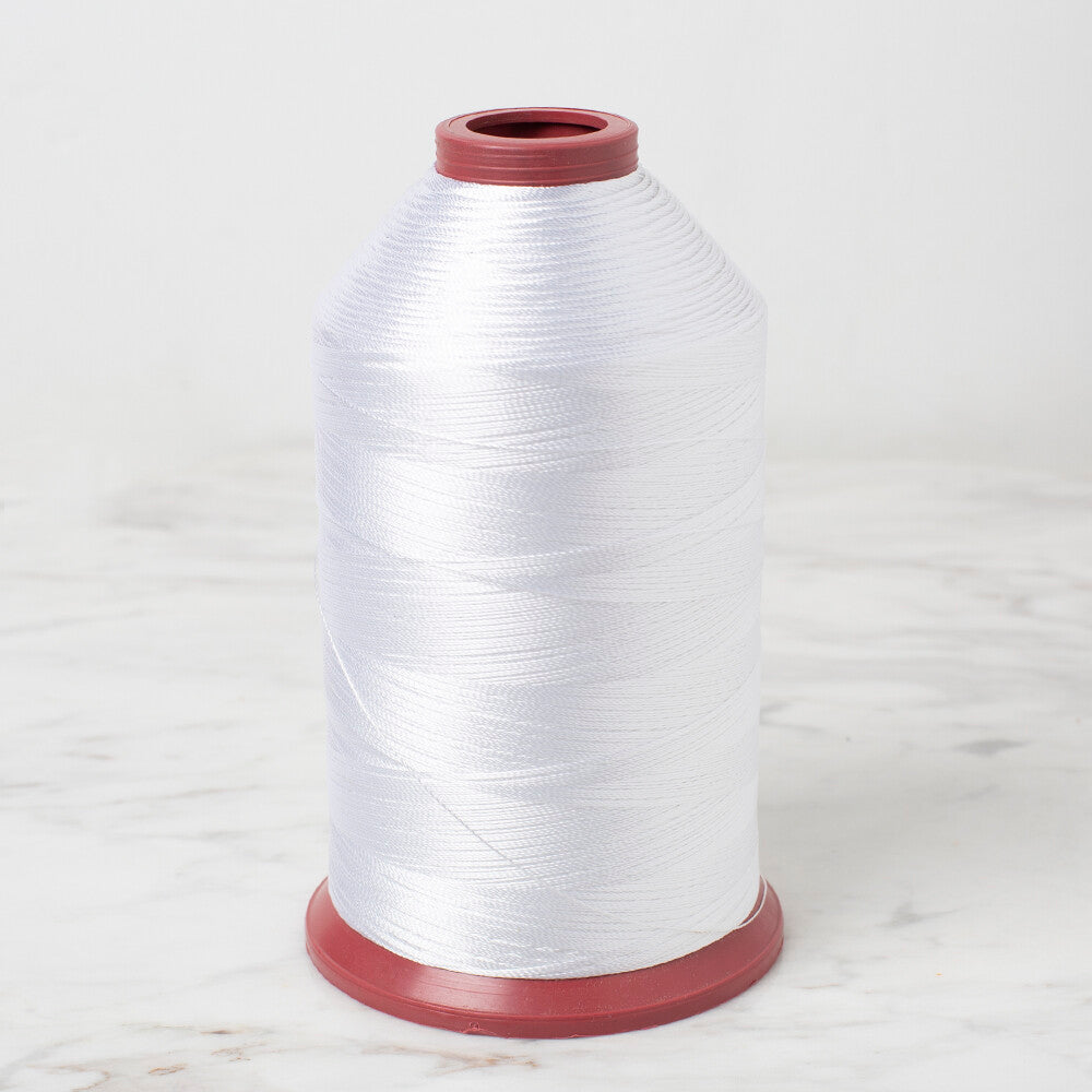 Yabalı Polyester İpi Kar Beyaz 340 gr - No : 60