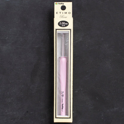 Tulip Etimo Rose 2 mm 14 cm Pembe Yumuşak Saplı Yün Tığ - TER-03e