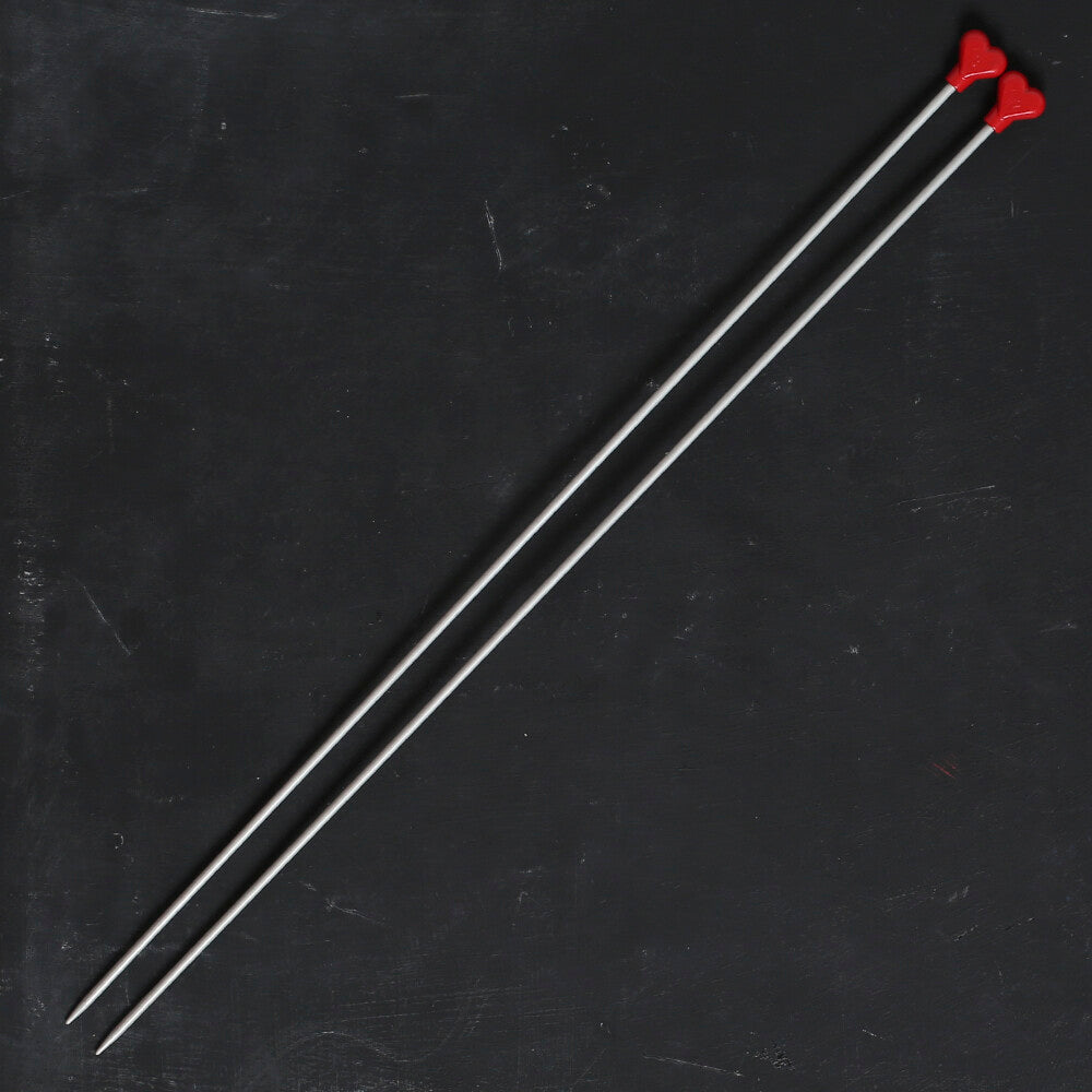 ADDI KALPLİ 3MM 40CM KLASİK ALÜMİNYUM ÖRGÜ ŞİŞİ - 200-7