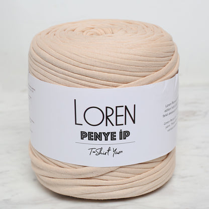 Loren Penye Kumaş El Örgü İpi Açık Sarı - 19