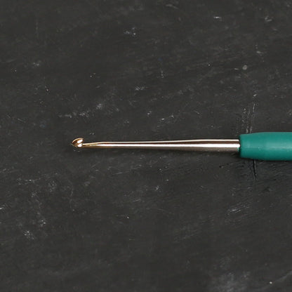 Tulip No:6 1,40 mm 14 cm Yeşil Silikon Yumuşak Saplı Dantel Tığ - T-9GE