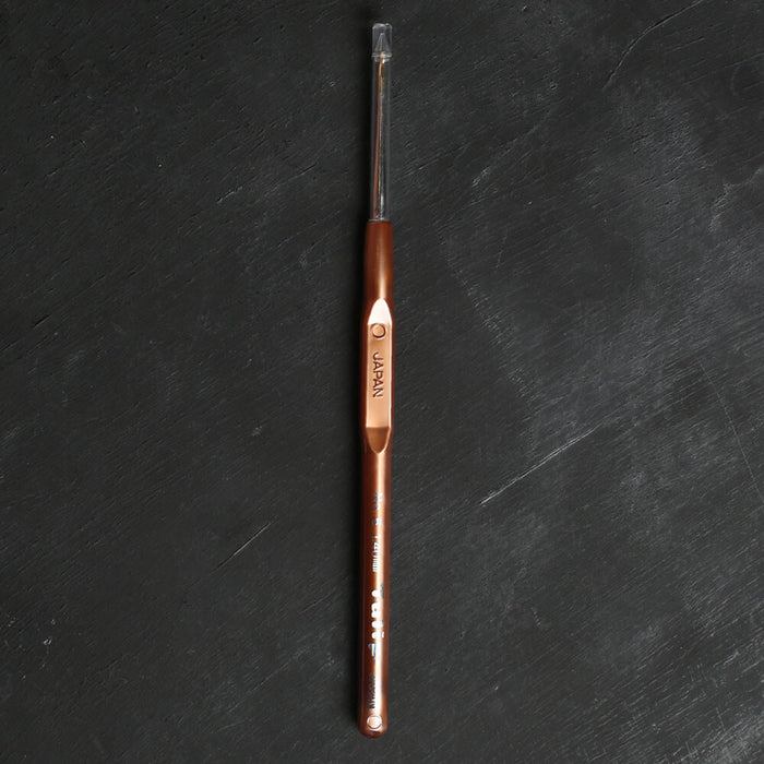 Tulip No:6 1,40 mm Kahverengi Plastik Saplı Dantel Tığ - T-9G