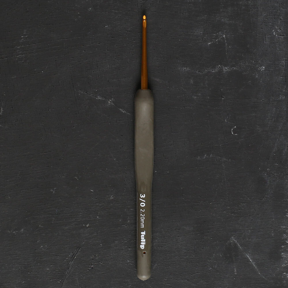 Tulip Etimo 2,2 mm 14 cm Kahverengi Yumuşak Saplı Yün Tığ - T15-300e