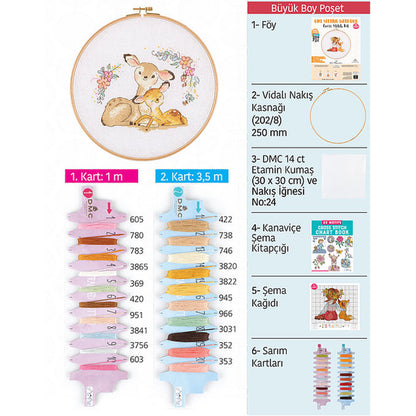 Tuva Kanaviçe Etamin Kiti - E2604