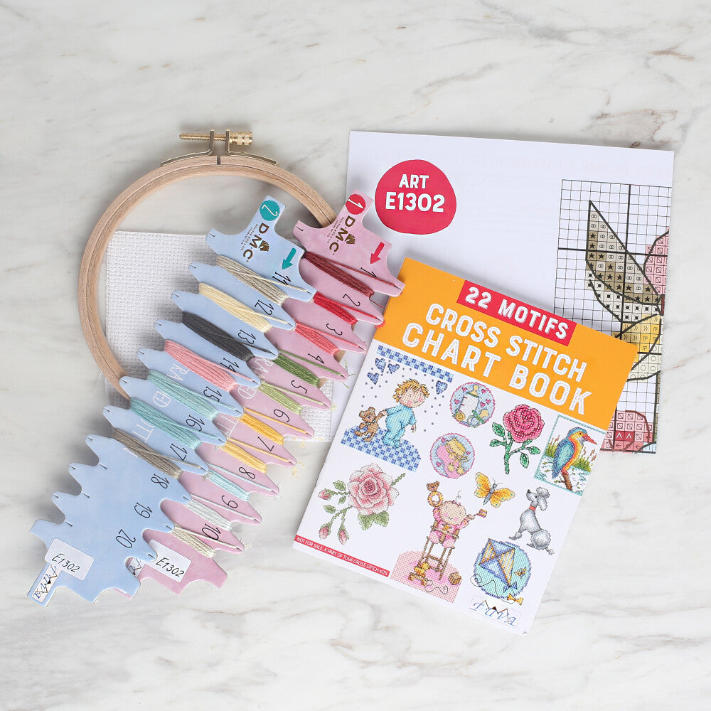 Tuva Kanaviçe Etamin Kiti - E1302