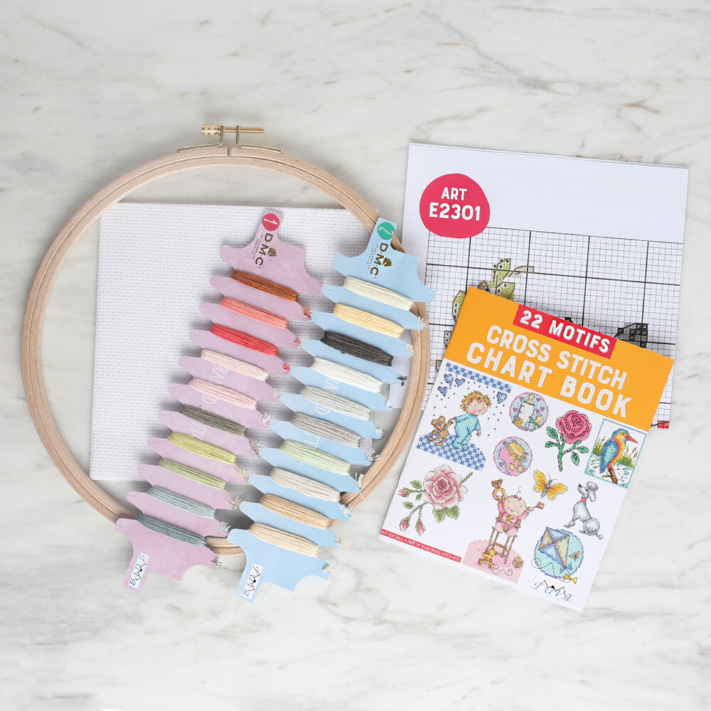 Tuva Kanaviçe Etamin Kiti - E2301