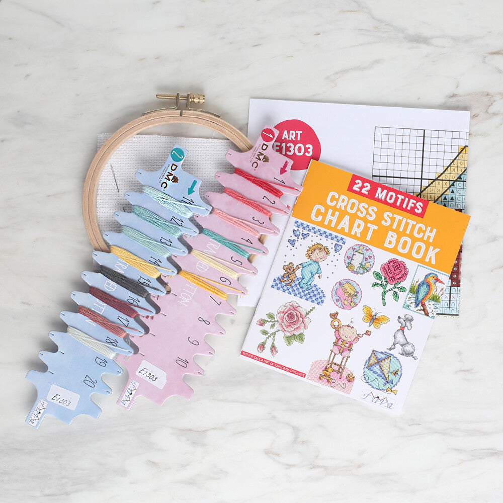 Tuva Kanaviçe Etamin Kiti - E1303