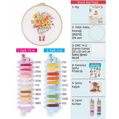 Tuva Kanaviçe Etamin Kiti - E2802