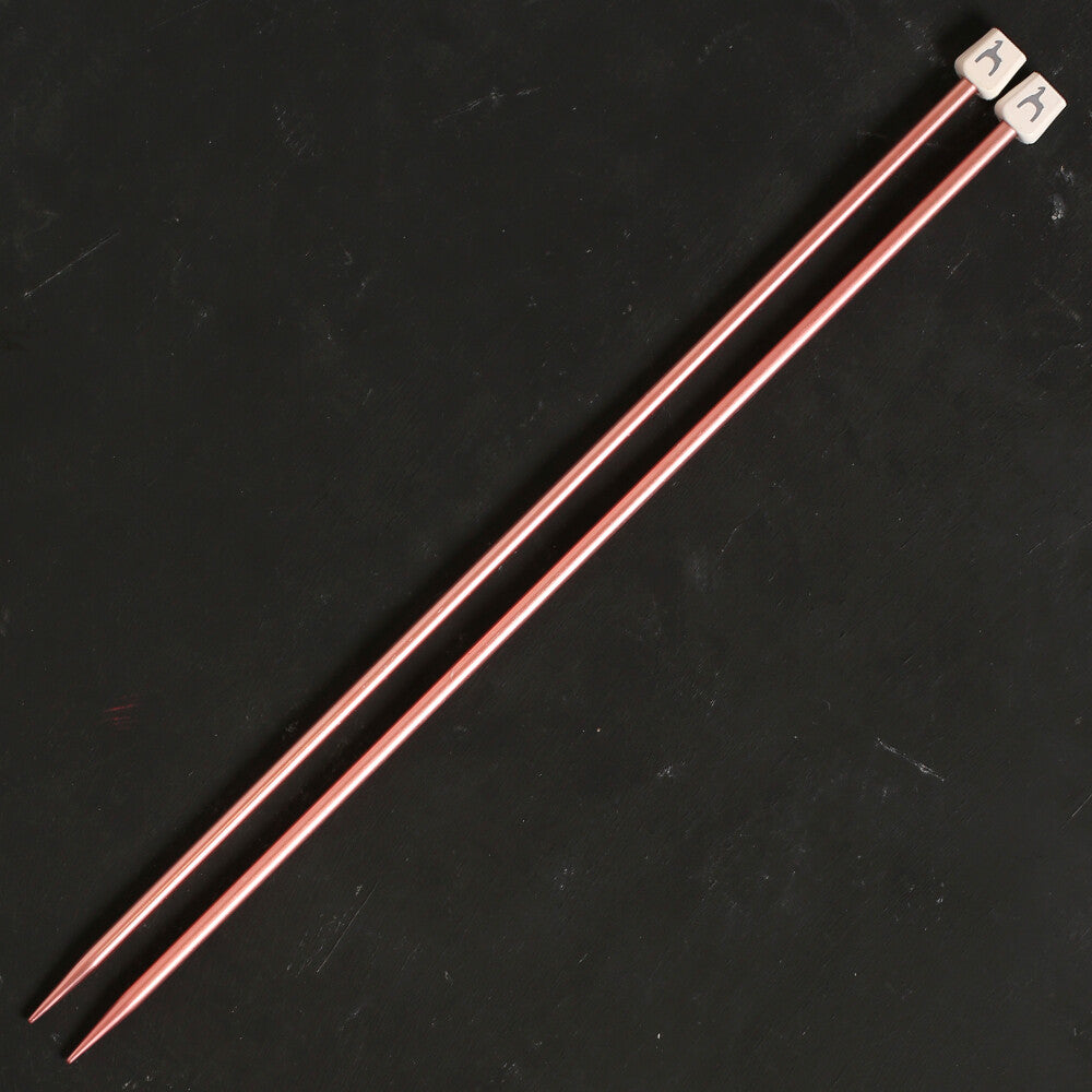 Pony Colour 5.5 mm 35 cm Bakır Rengi Alüminyum Örgü Şişi - 33712