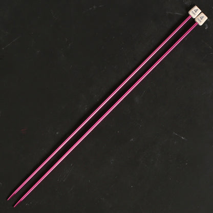 Pony Colour 4 mm 35 cm Fuşya Alüminyum Örgü Şişi - 33709