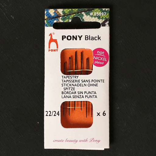 Pony Black Yün İğnesi 22\ 24 Numara - 05897