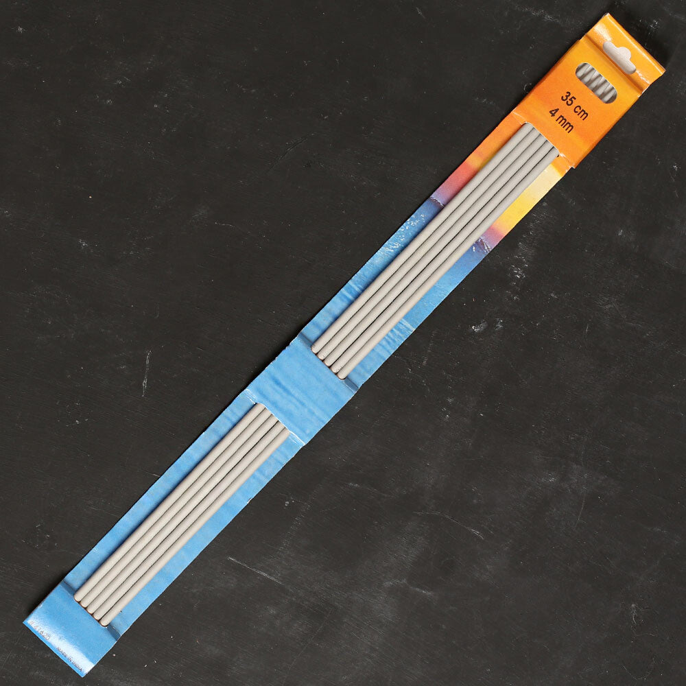 Pony 35 cm 4 mm Alüminyum 5'li Çorap Şişi- 41620