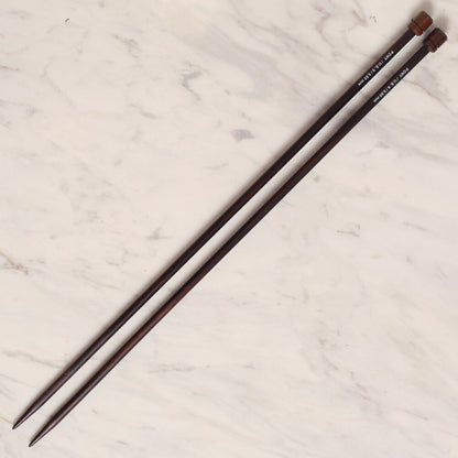 Pony Rosewood 5.5 mm 35 cm Gül Ağacı Örgü Şişi - 33812