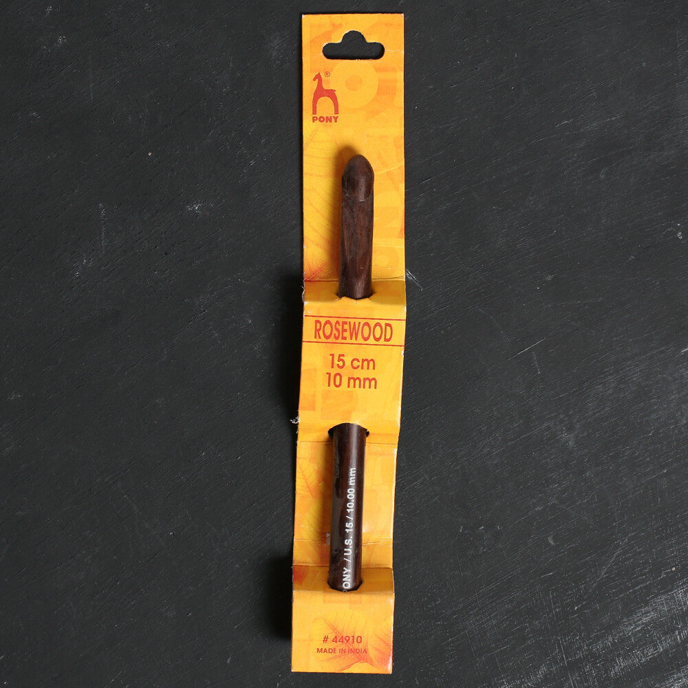 Pony Rosewood 10 mm 15 cm Gül Ağacı Yün Tığ - 44910